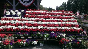 A homespun victory celebration